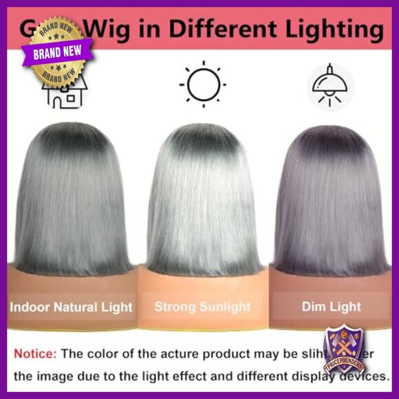 13x4 Glueless Lace Front Wig Human Hair Straight Bob 14 Inch